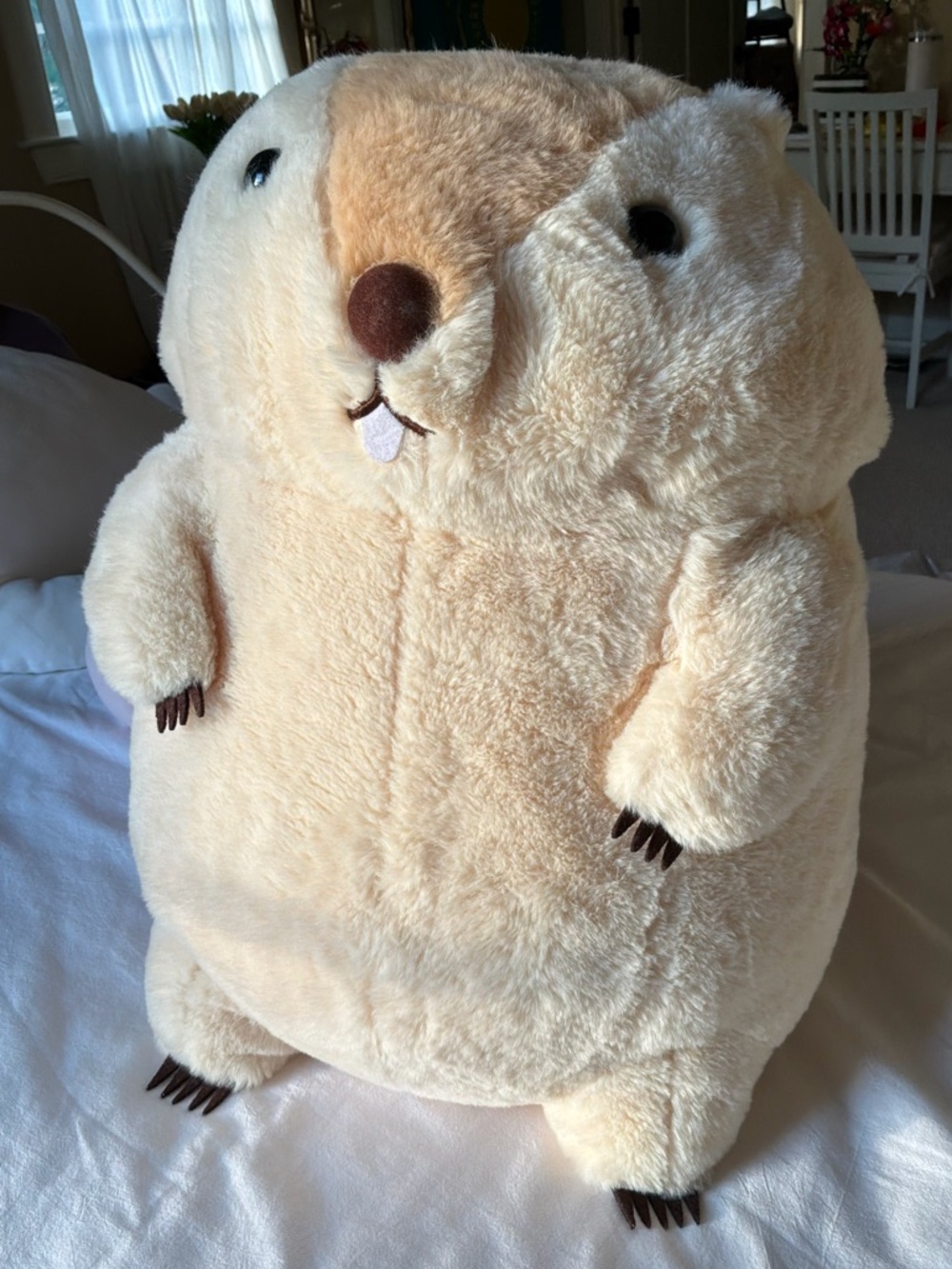 Plush Small Pets Guinea Pig Stuffed Animal - Cream